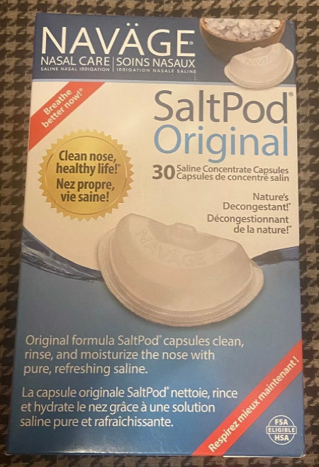 Navage Saltpods Salt Pods Original (30 Saltpods) New,  Exp 2026+