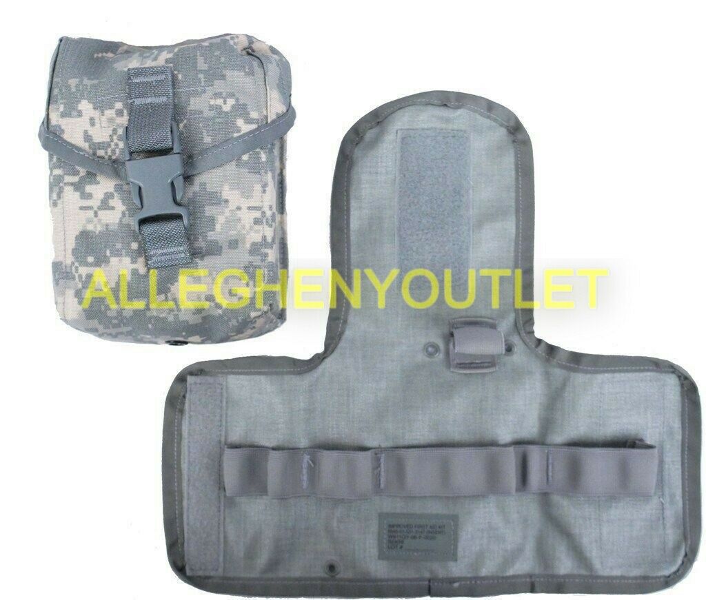 Us Military Army Ifak Pouch W/ Insert Acu Ucp Molle Improved First Aid Kit Gc