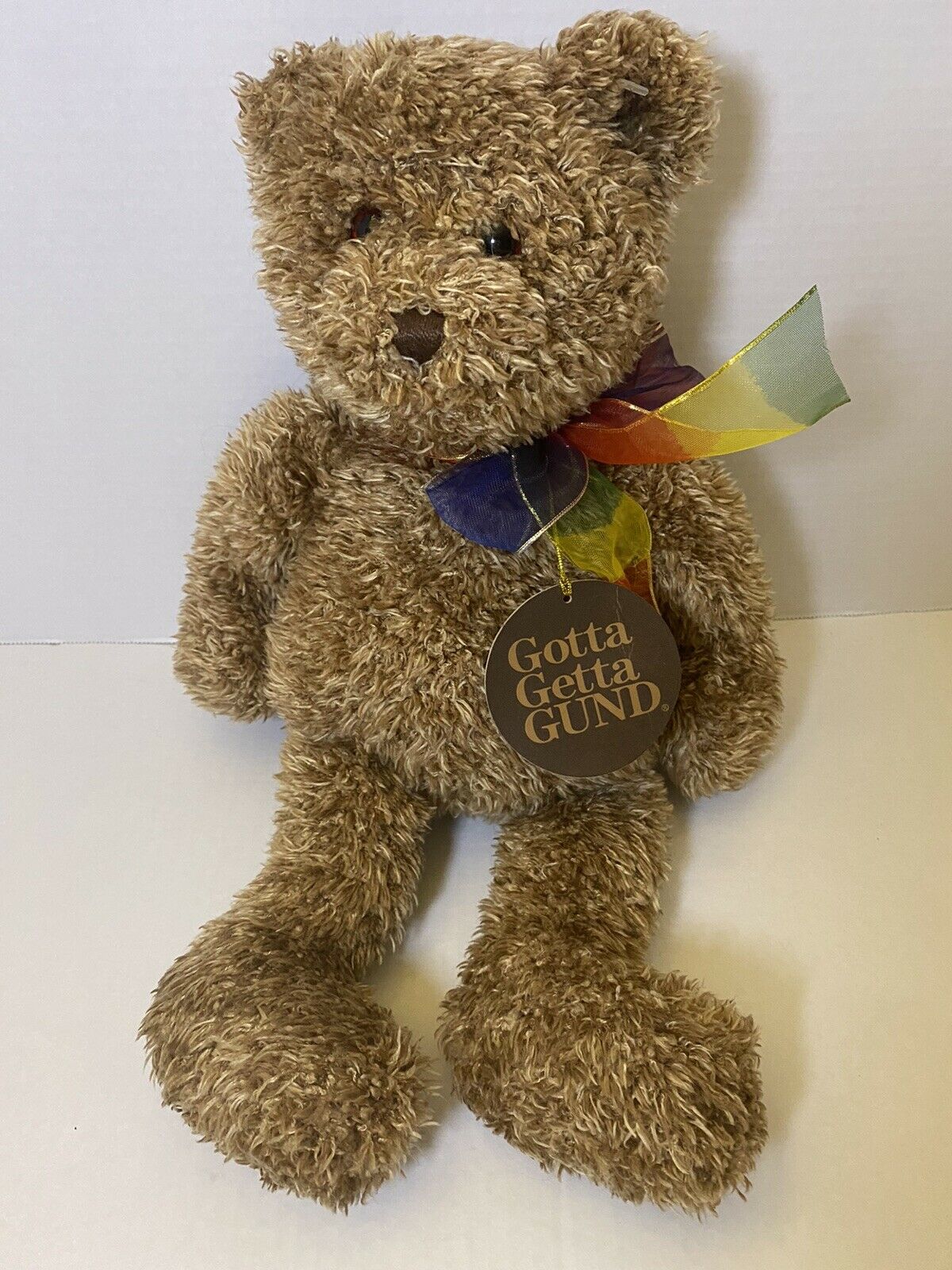 Gund Teddy Bear “bearessence” Vintage Stuffed Animal Plush With Tag