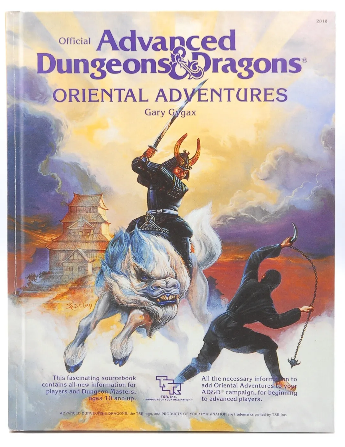 Ad&d Oriental Adventures Vg++ High End Gary Gygax  Tsr