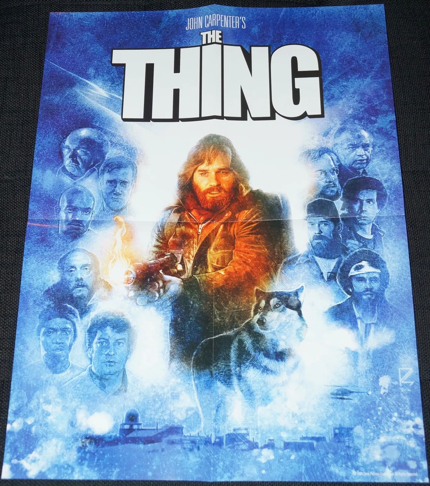 The Thing - Scream Factory Shout Poster - New Limited Oop Rare John Carpenter