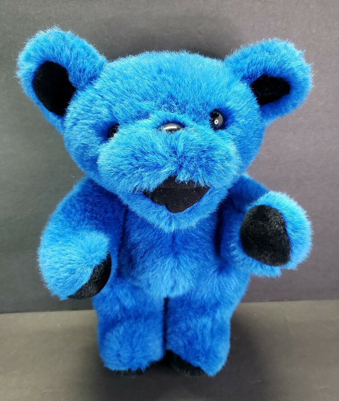 Grateful Dead Plush Bear By Steven Smith Jointed Liquid Blue No Collar 12"