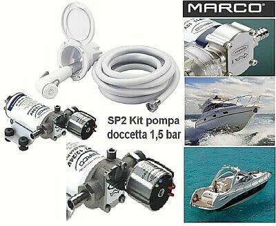 Marco Sp2 Kit Complete Shower Autoclave 1,5bar Electronic 12v-24v Boat Camper