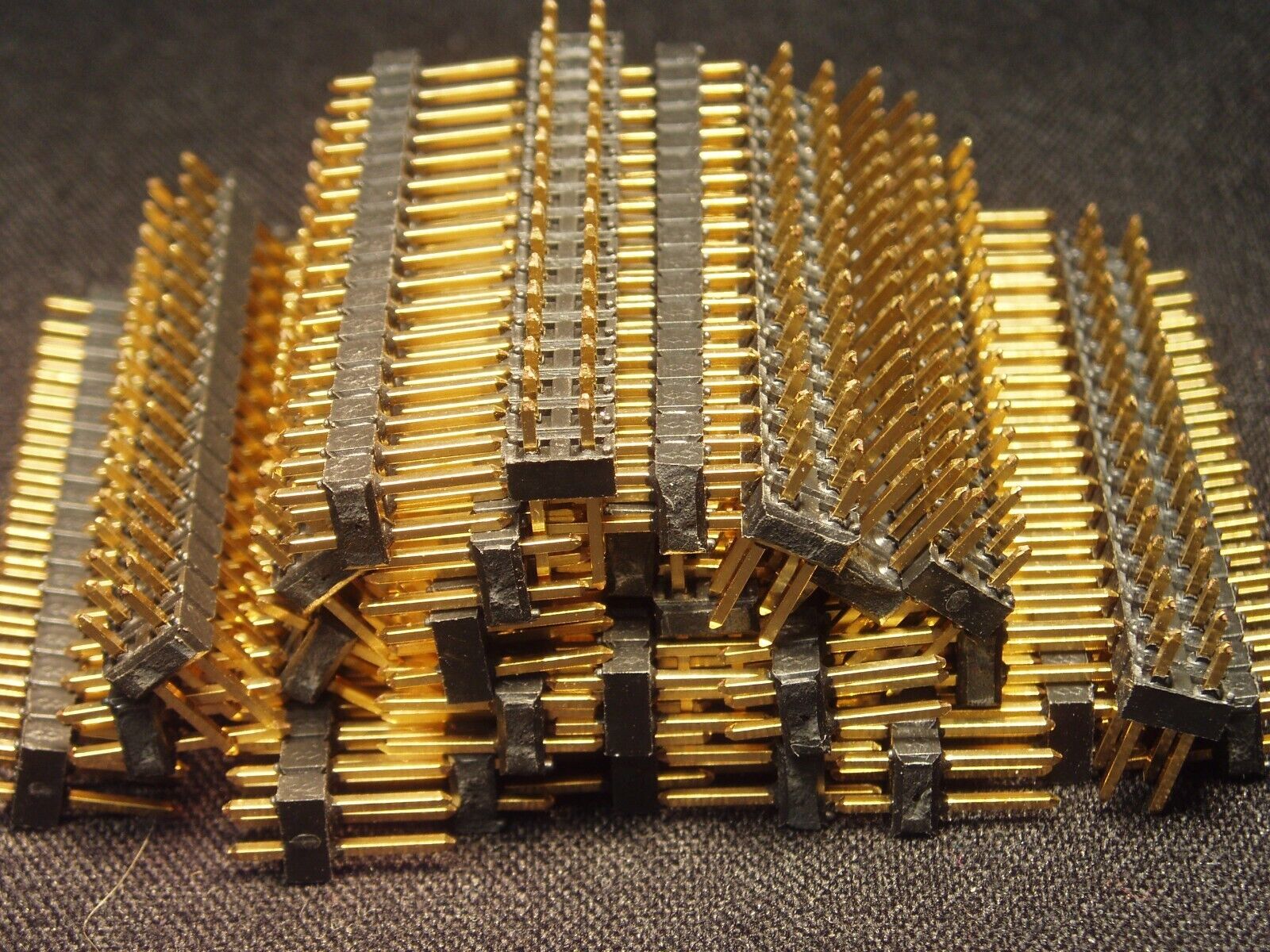 50 Grams Gold Plated Headers Connectors Pins Salvage Recovery Scrap Cpu