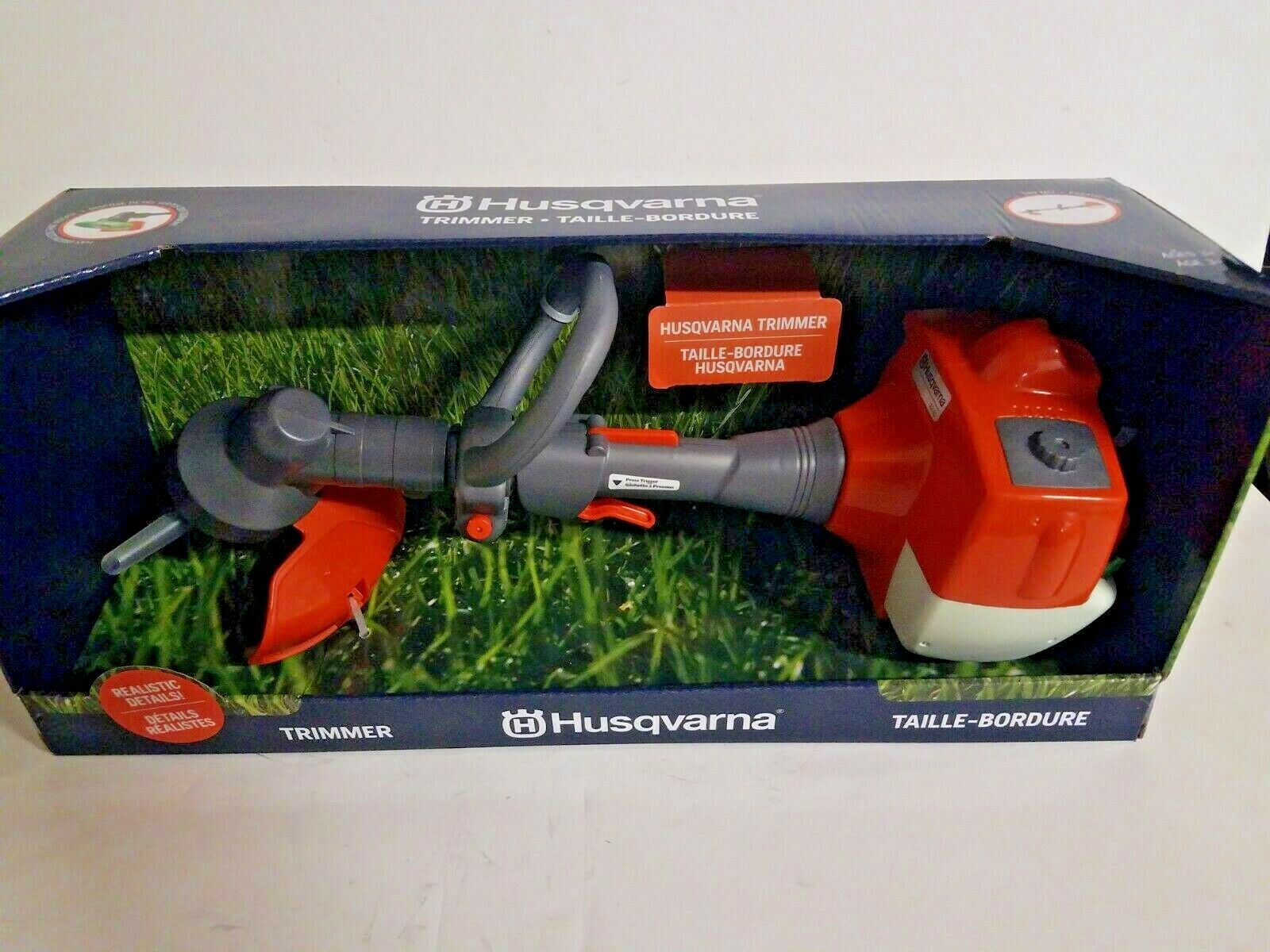 Husqvarna Kids Toy Trimmer Edger Weed Eater Realistic Lighthed Engine Sound