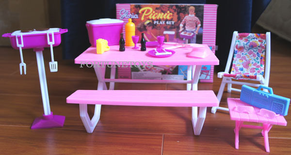 New Gloria Doll House Furniture Picnic Playset (9504)