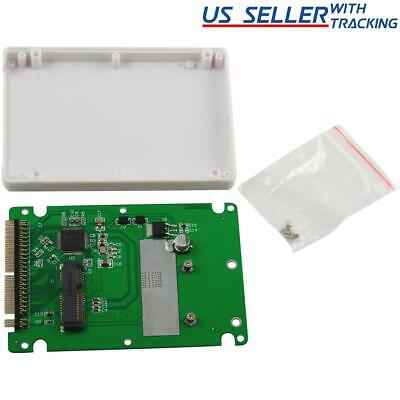 Msata To 2.5" Pata / Ide Ssd Enclosure Adapter Case 9.5mm Solid State Drive