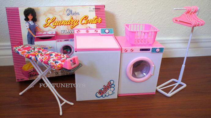New Gloria Doll House Furniture Laundry Playset (96001)