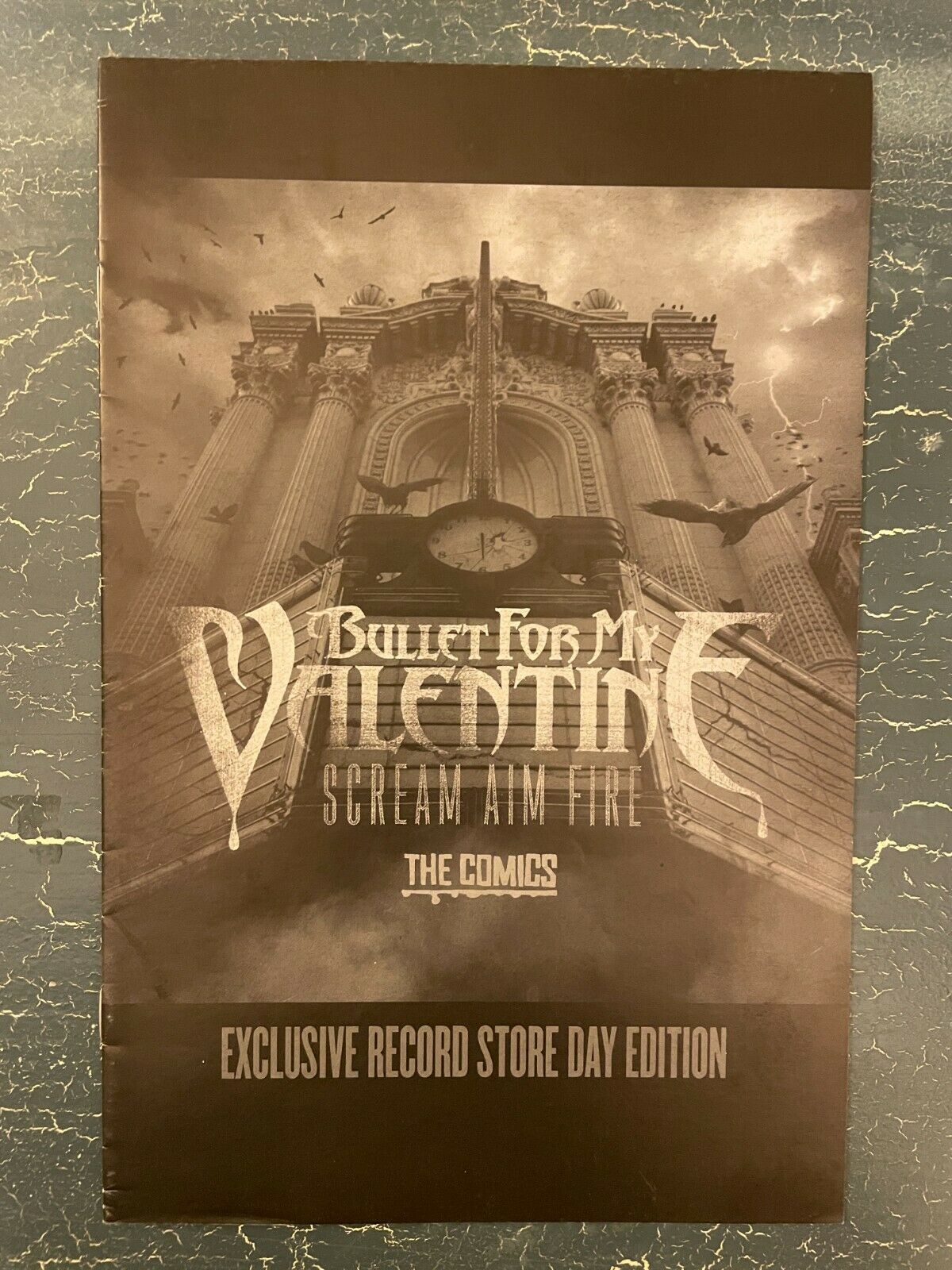 Bullet For My Valentine Scream Aim Fire The Comics Record Store Day Edition Book