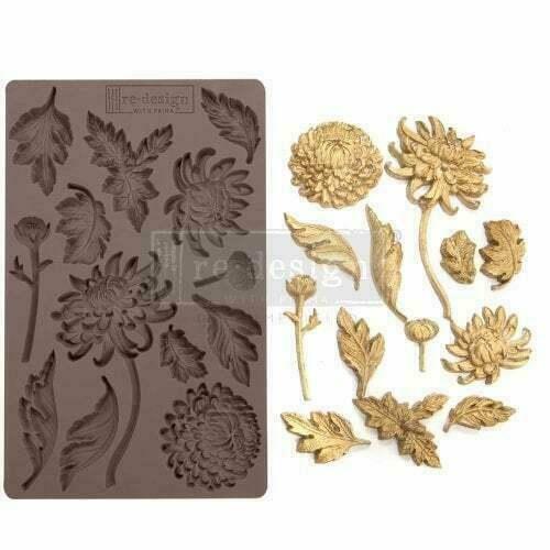 Botanist Floral | Decor Mould  | Redesign With Prima Silicone Mold