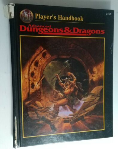 Player's Handbook - Advanced Dungeons & Dragons 1995 2nd Edition Tsr #2159