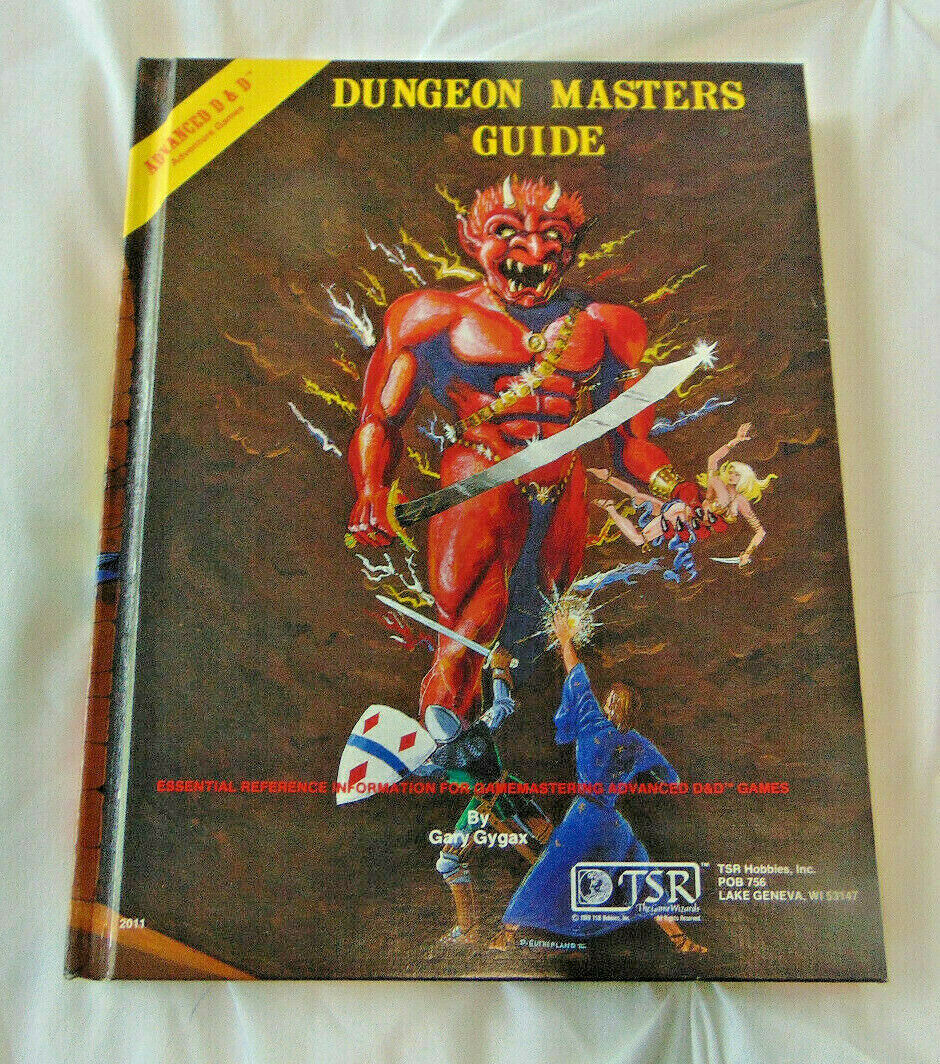 Dungeons And Dragons Dungeon Masters Guide 7th Print  Mint