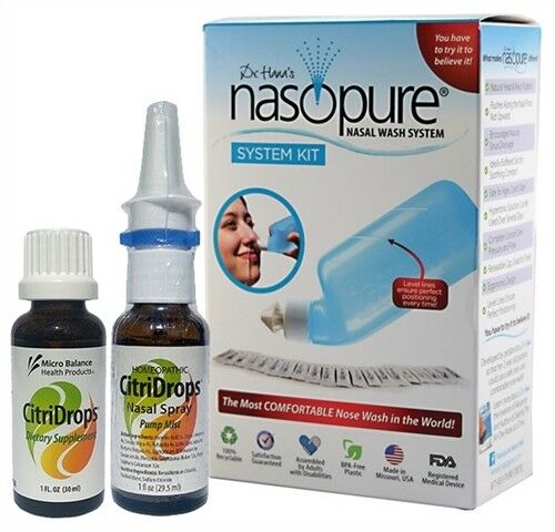 Breathe Easy Kit-nasal Irrigation System To Flush Mucus, Mold And Debris