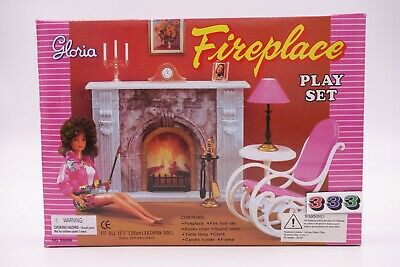 Gloria,barbie Size Doll House Furniture/(96006) Fireplace Play Set