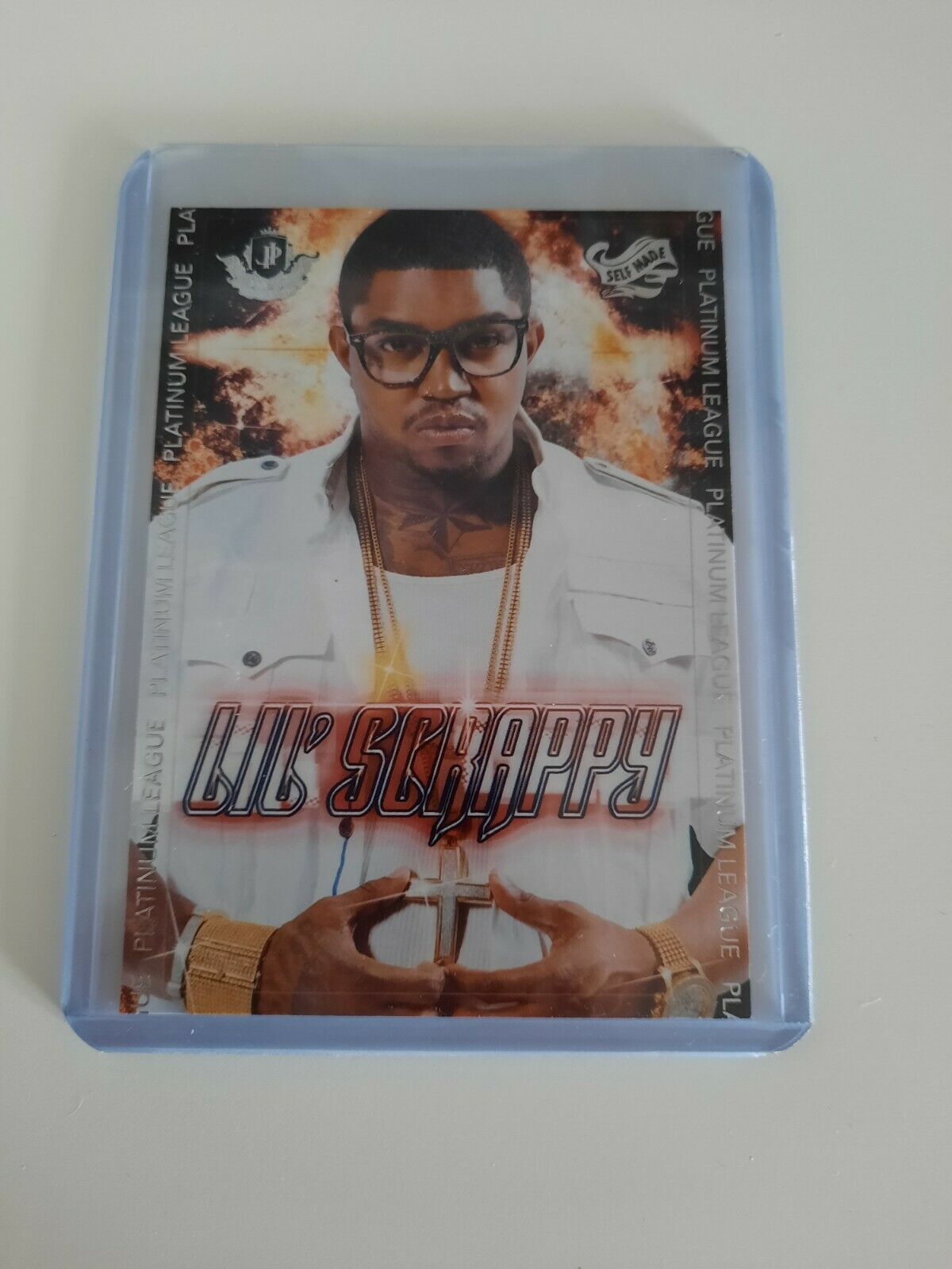 Lil Scrappy Platinum League Hip Hop Trading Card