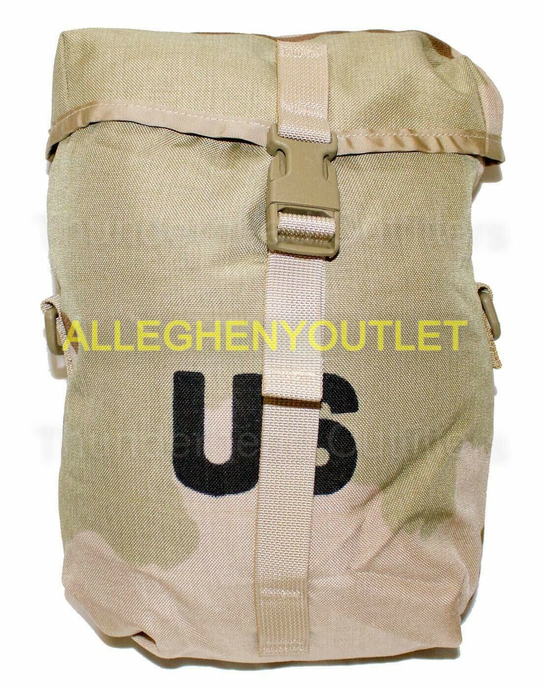 Us Military Molle Dcu Desert Camouflaged Sustainment Utility Pouch New