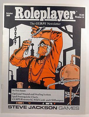 Roleplayer: The Gurps Newsletter #16 October 1989  Gurps Steve Jackson Games