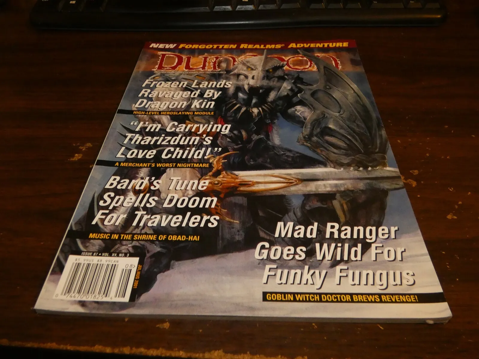 Tsr: Dungeon Magazine: Issue 87