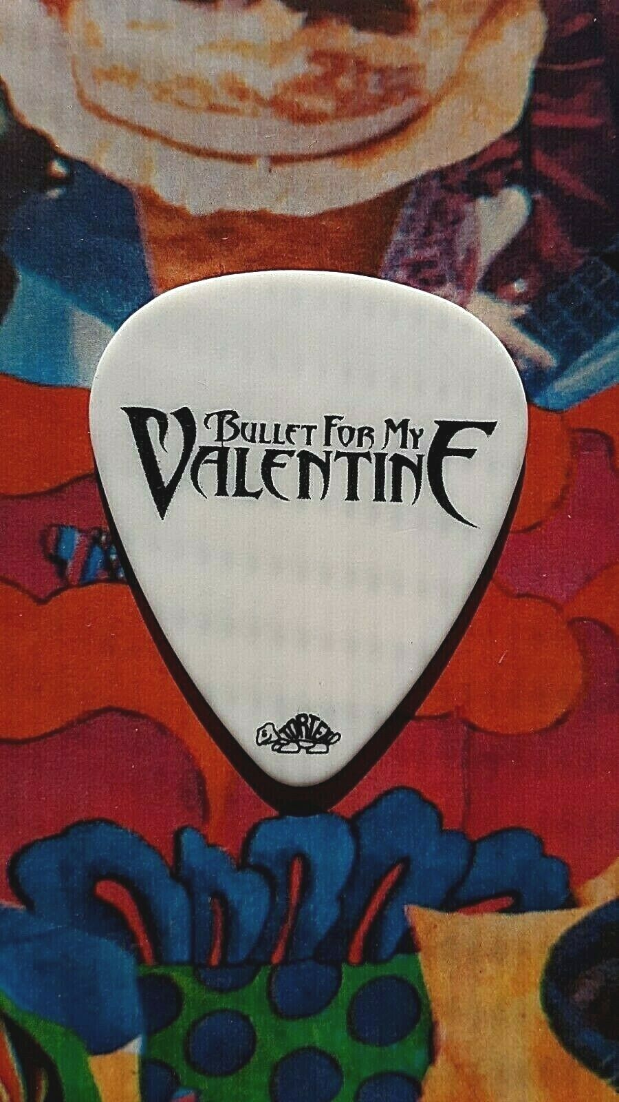 Bullet For My Valentine Padge Paget 2010 Tour Guitar Pick (white) - New Listing!