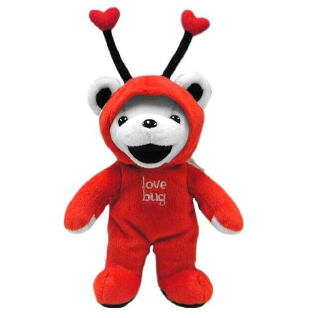 Rare Gratefull Dead Love Bug Plush Doll 7in Official Exclusive